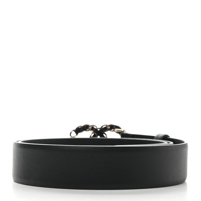 Chanel Lambskin CC Chain Belt 90 36 Black 2 of 7