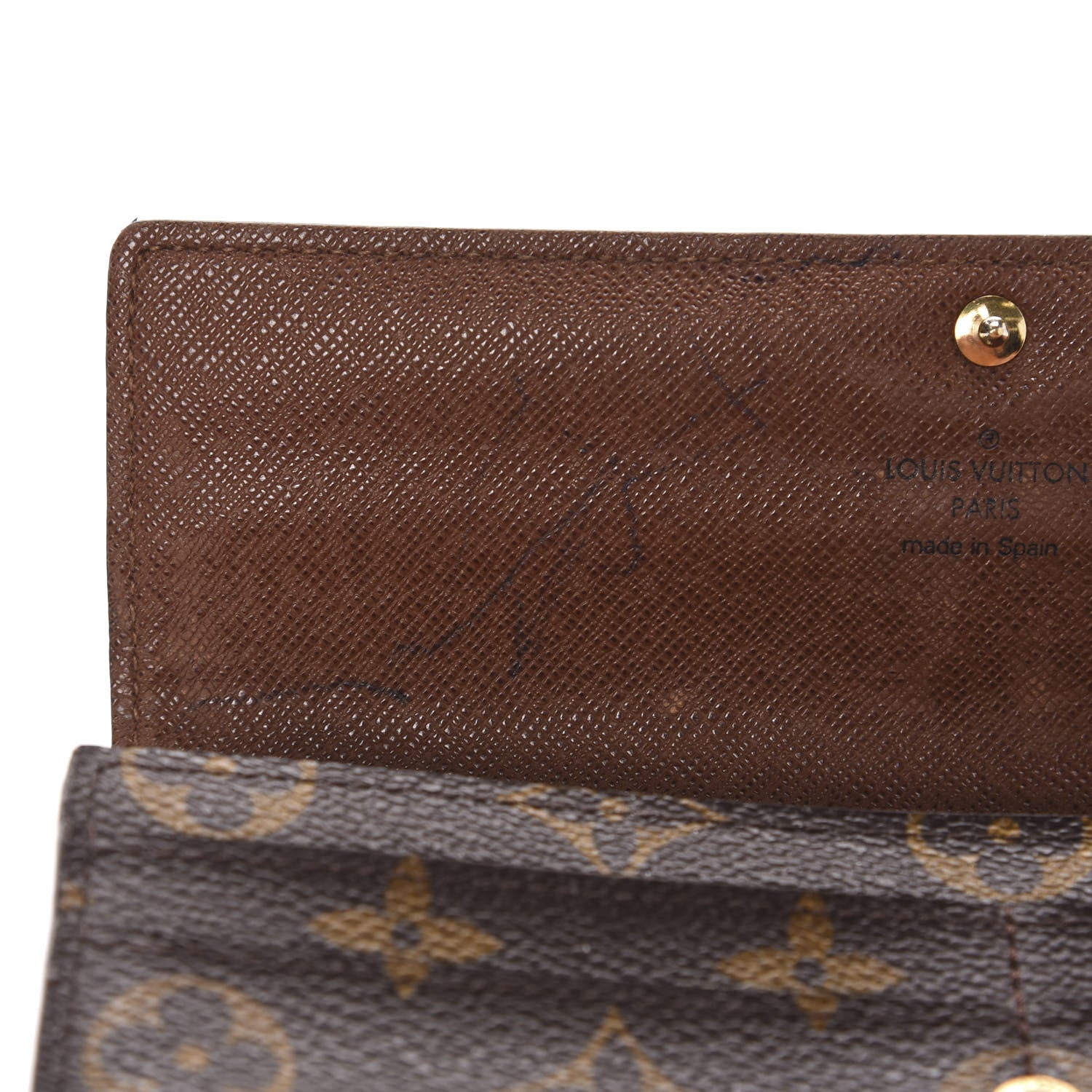 Louis Vuitton Monogram Sarah Wallet 7 of 12