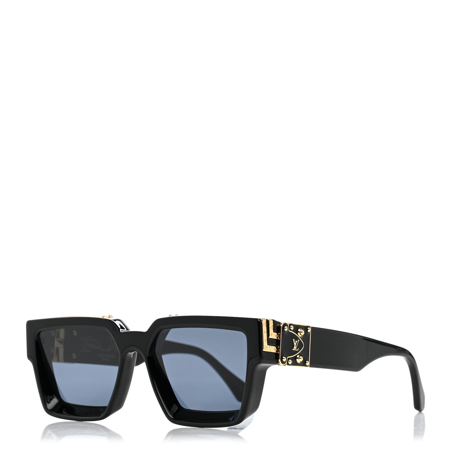 Louis Vuitton Acetate 1.1 Millionaires Sunglasses Z1165W Black 1 of 8