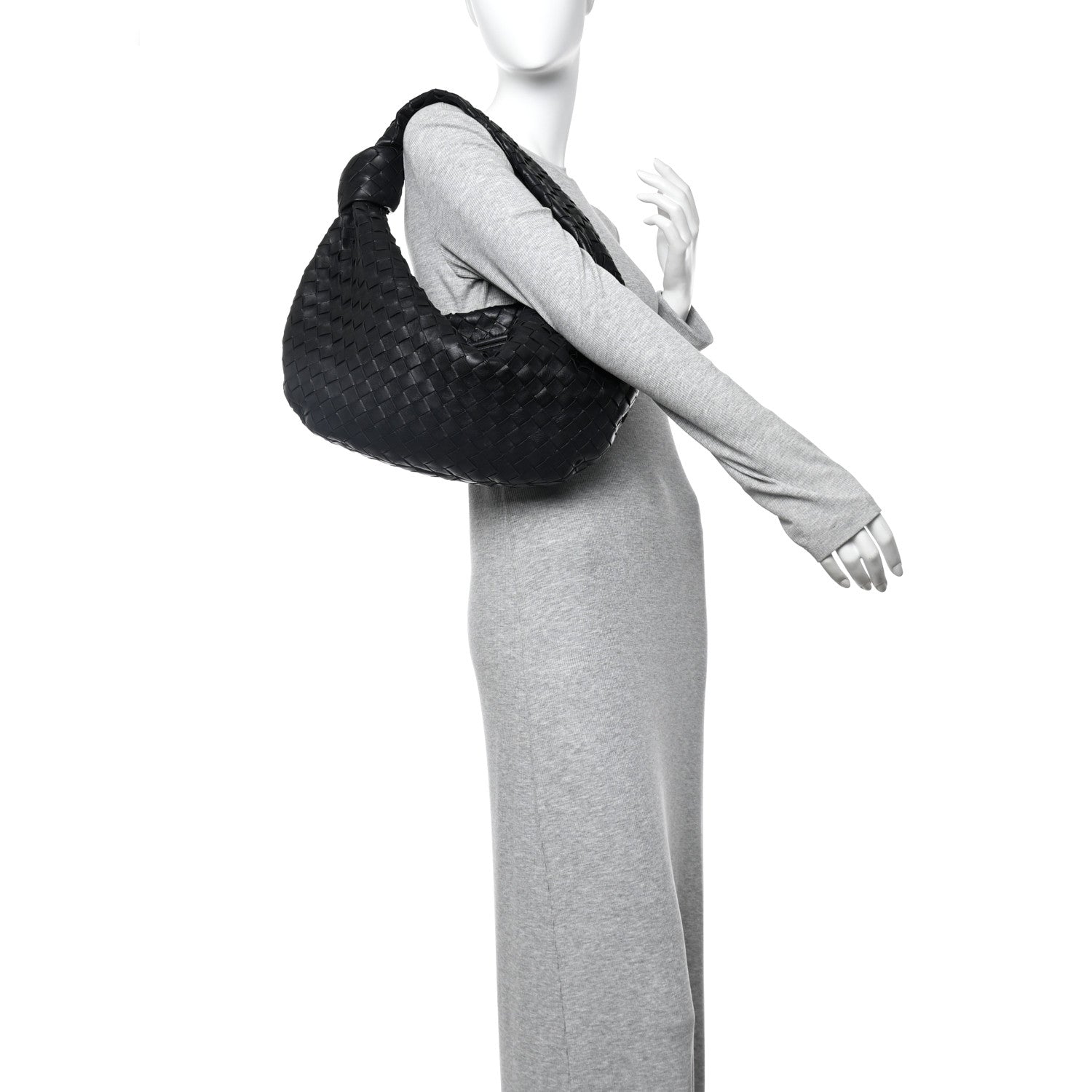 Bottega Veneta Nappa Intrecciato Small Jodie Hobo Black 2 of 13