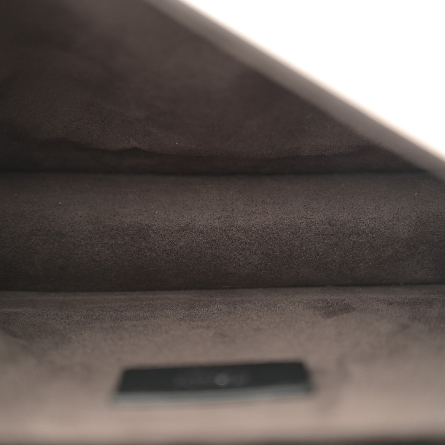 Fendi Vitello Liberty Lucido Catalan Mirror Hypnoteyes Studded Small Kan I Shoulder Bag Grigio Polvere Bordeaux Multicolor 5 of 10