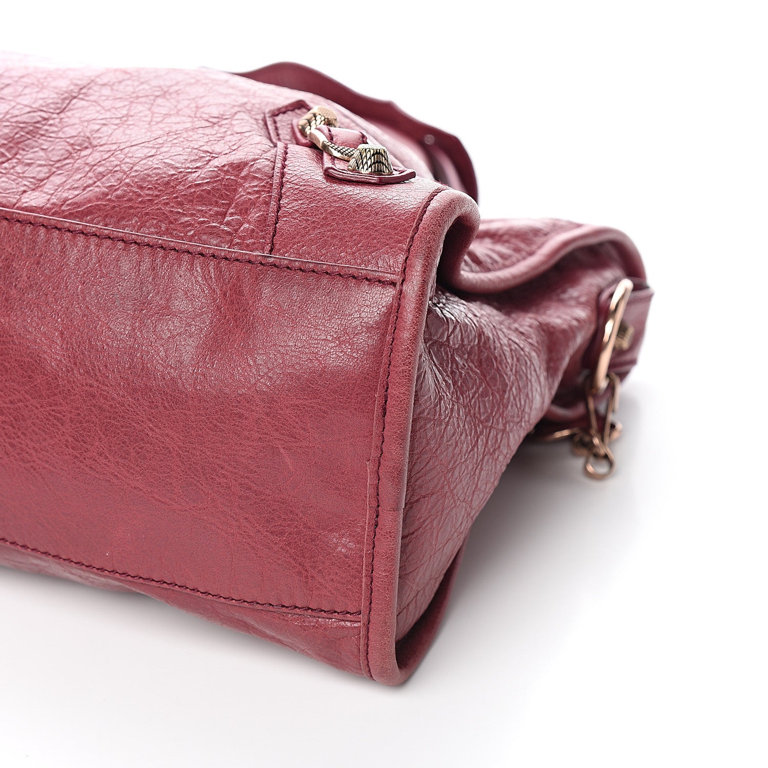 Balenciaga Agneau Giant 12 Rose Gold Hardware City Cassis 8 of 10