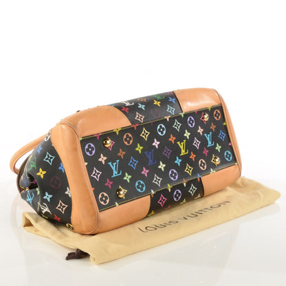 Louis Vuitton Monogram Multicolor Beverly GM Black 4 of 9