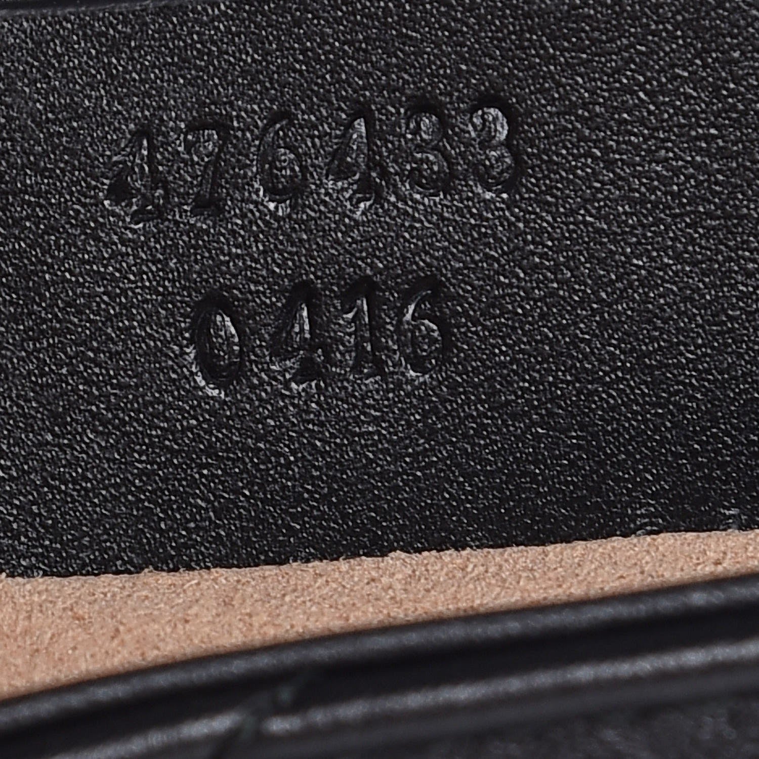 Gucci Calfskin Matelasse Super Mini GG Marmont Shoulder Bag Black 7 of 9