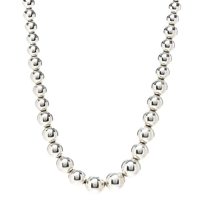 Tiffany Sterling Silver HardWear Graduated Ball Necklace 1 of 5
