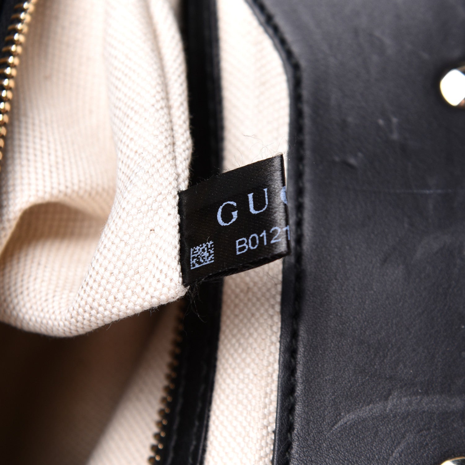Gucci Calfskin Bamboo Frame Top Tassel Clutch Black 7 of 11