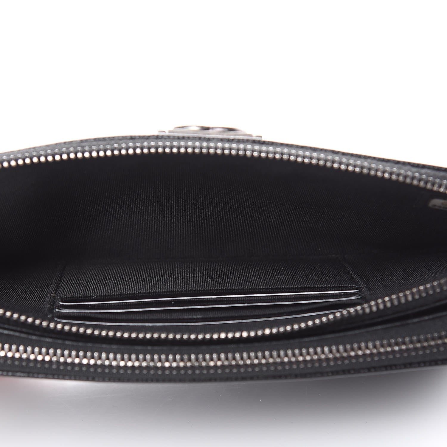 Chanel Caviar Quilted Small Boy Clutch With Chain Black 5 of 11