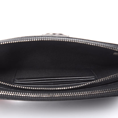Chanel Caviar Quilted Small Boy Clutch With Chain Black 5 of 11