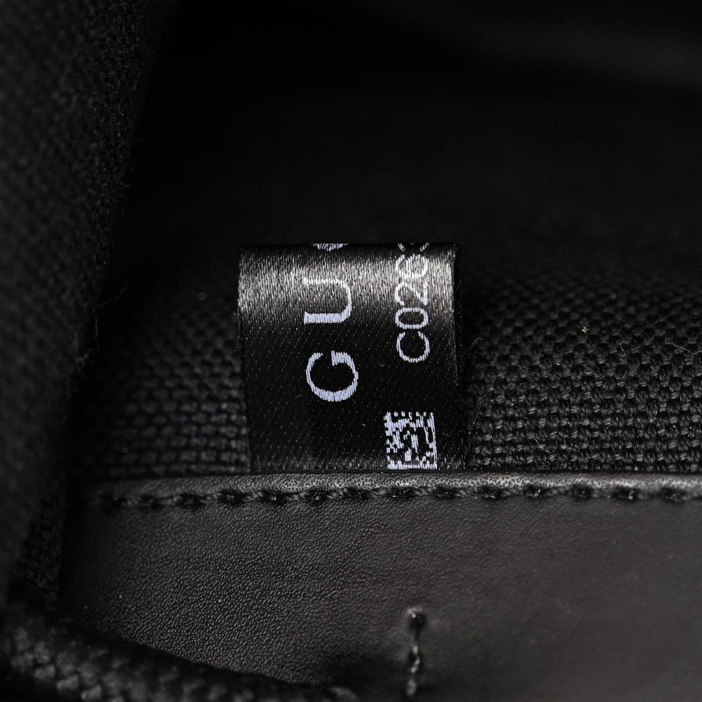 Soft GG Supreme Monogram Calfskin Web Double Buckle Backpack Black