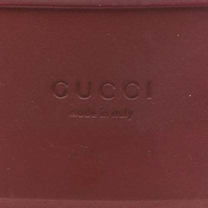 Gucci GG Supreme Monogram Womens Horsebit Slippers 41 Rosso Ancora 8 of 10