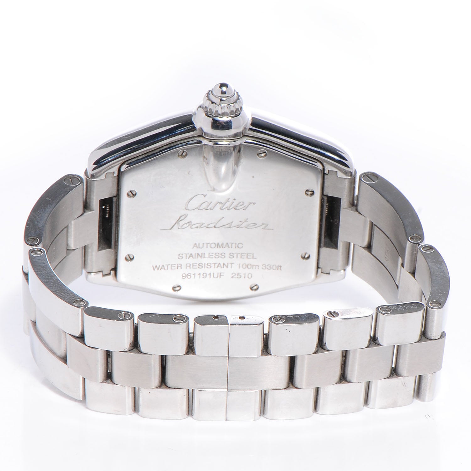 Cartier Stainless Steel 37mm Roadster Automatic Watch 3 of 7