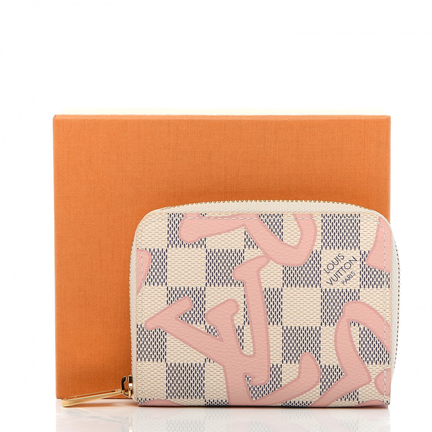 Louis Vuitton Damier Azur Tahitienne Zippy Coin Purse 9 of 9