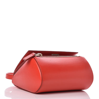 Givenchy Textured Calfskin Mini Pandora Box Crossbody Bag Red 4 of 10
