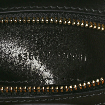 Gucci Boarded Dyana Lux Calfskin Small Jackie 1961 Hobo Black 7 of 10