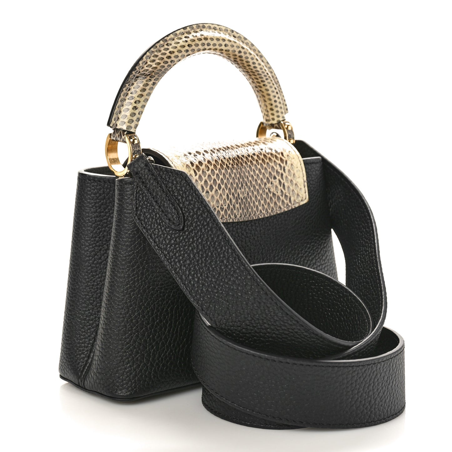Taurillon Ayers Mini Capucines Black