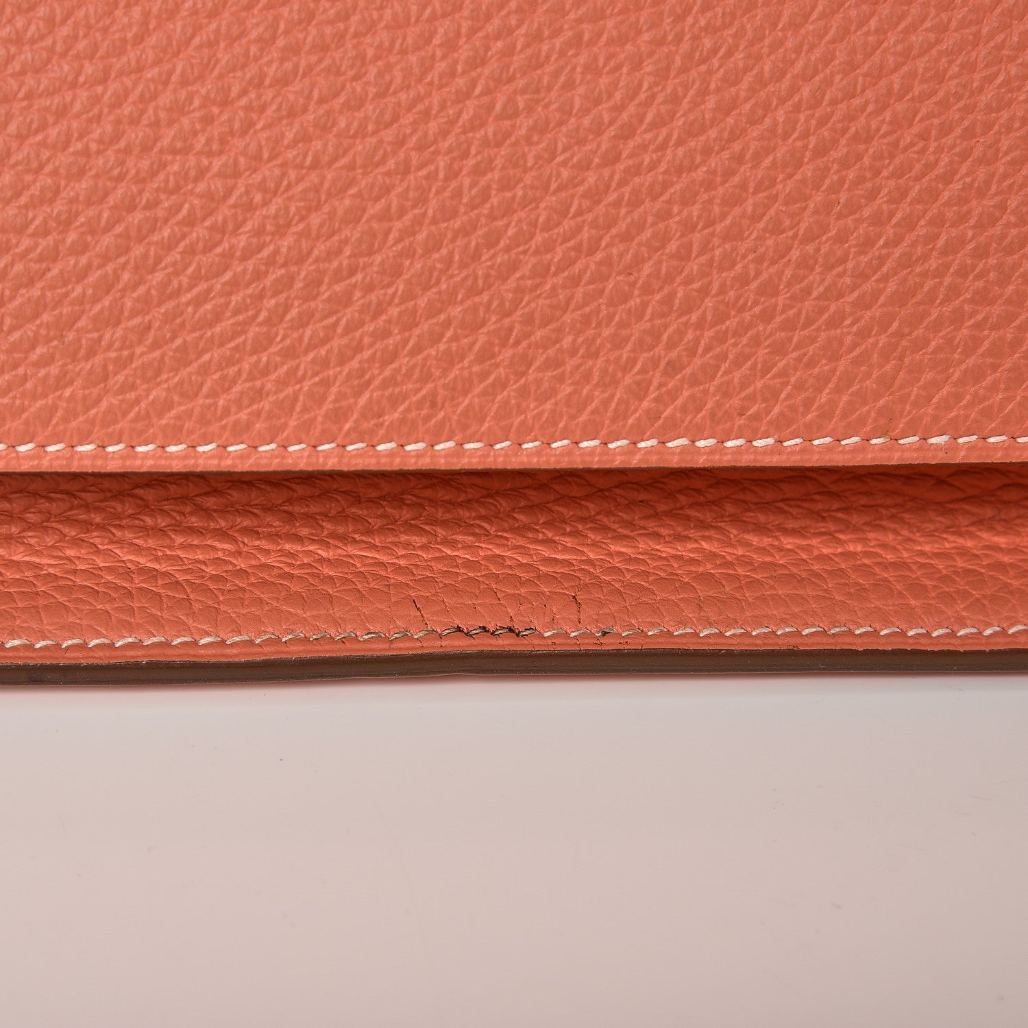 Hermes Taurillon Clemence Jypsiere 31 Crevette 15 of 15