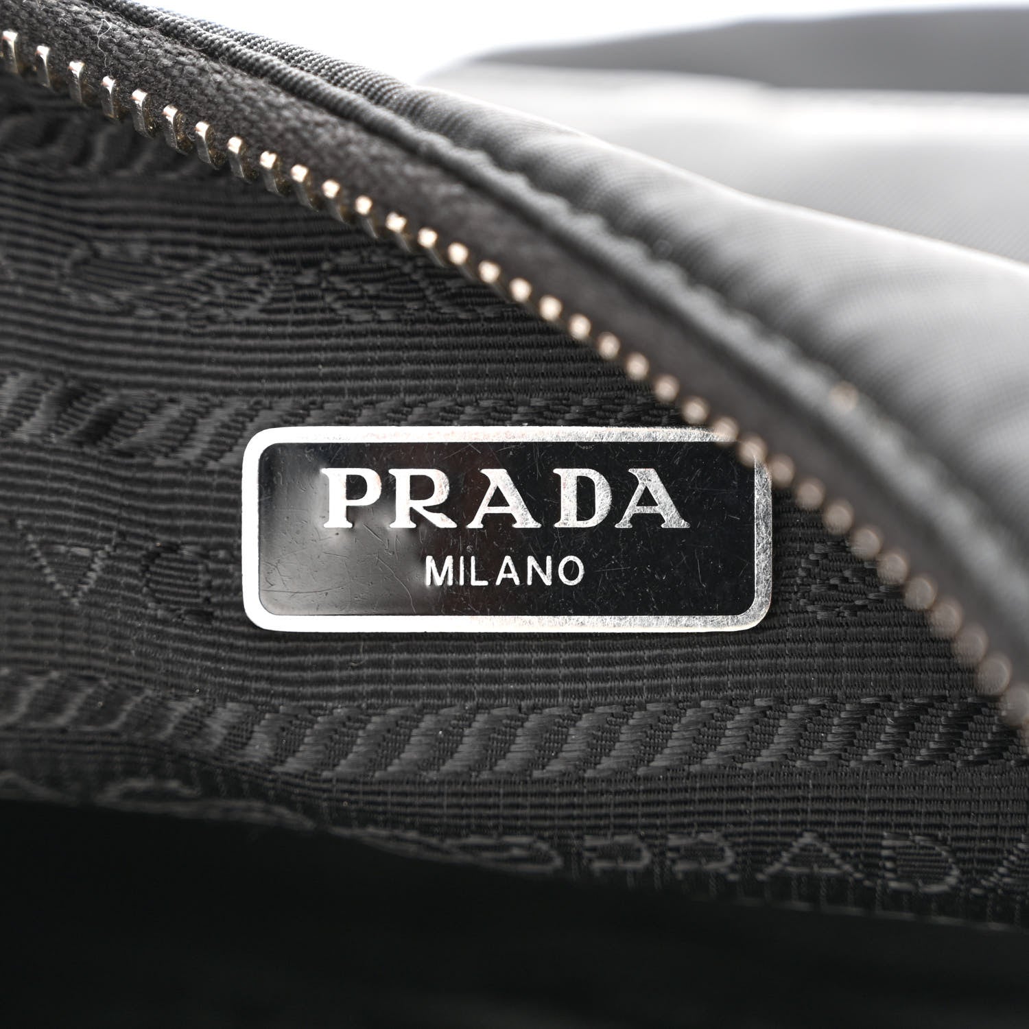 Prada Nylon Re-Edition 2005 Shoulder Bag Black 7 of 15