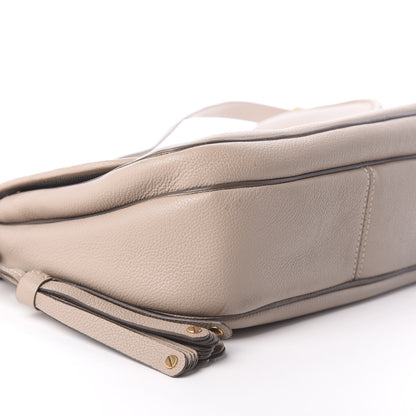 Marc Jacobs Calfskin Interlock Courier Messenger Taupe 8 of 9