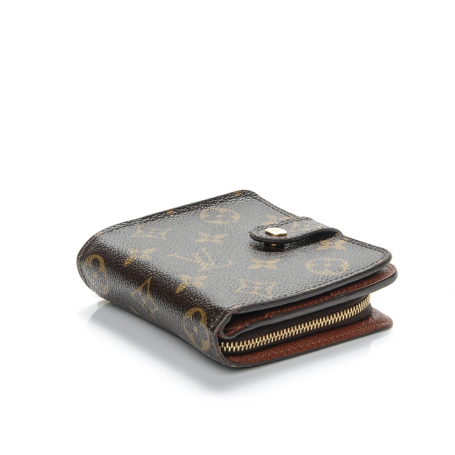 Louis Vuitton Monogram Compact Zippe Zipped Wallet 4 of 8