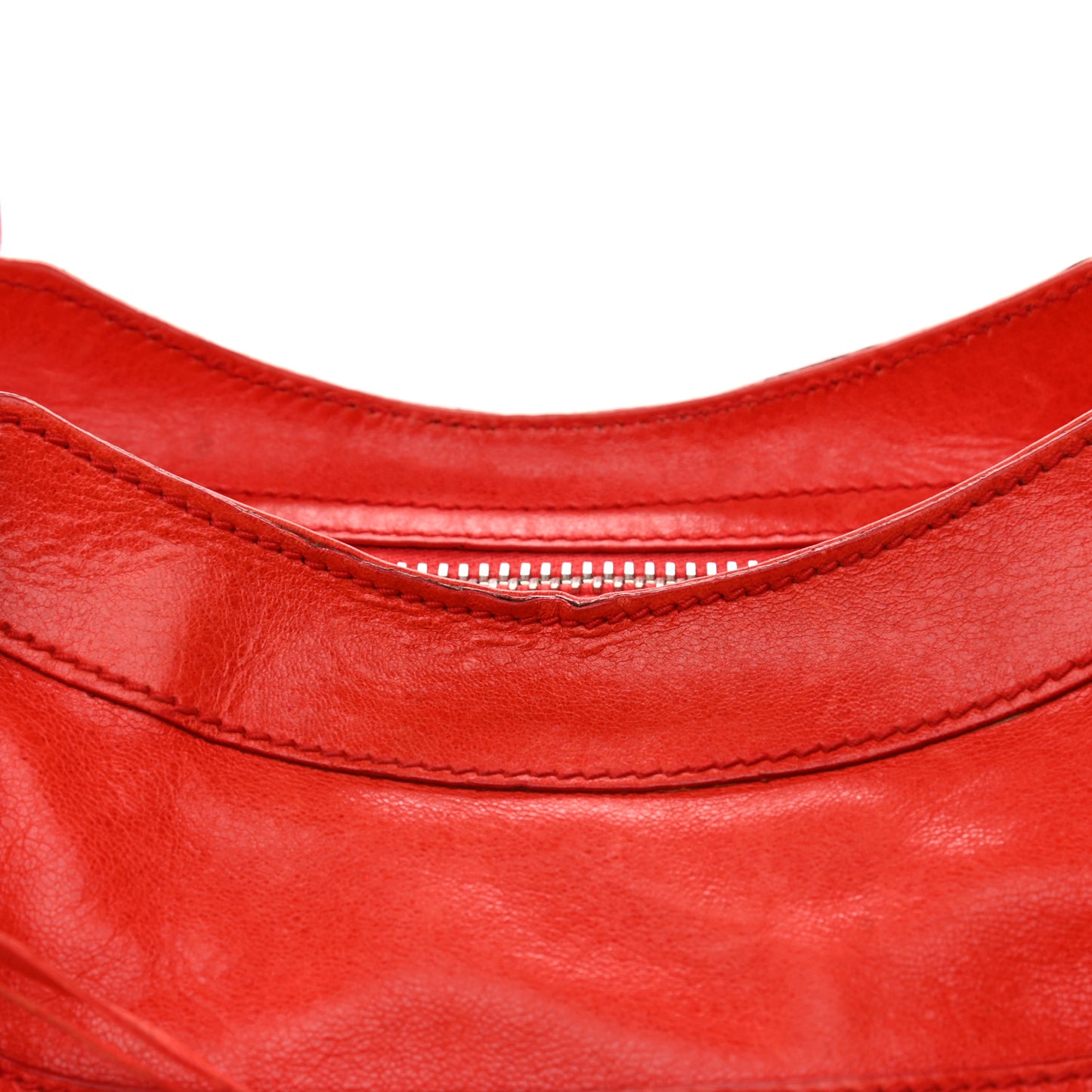 Agneau Giant 21 Silver Hardware City Vermillion
