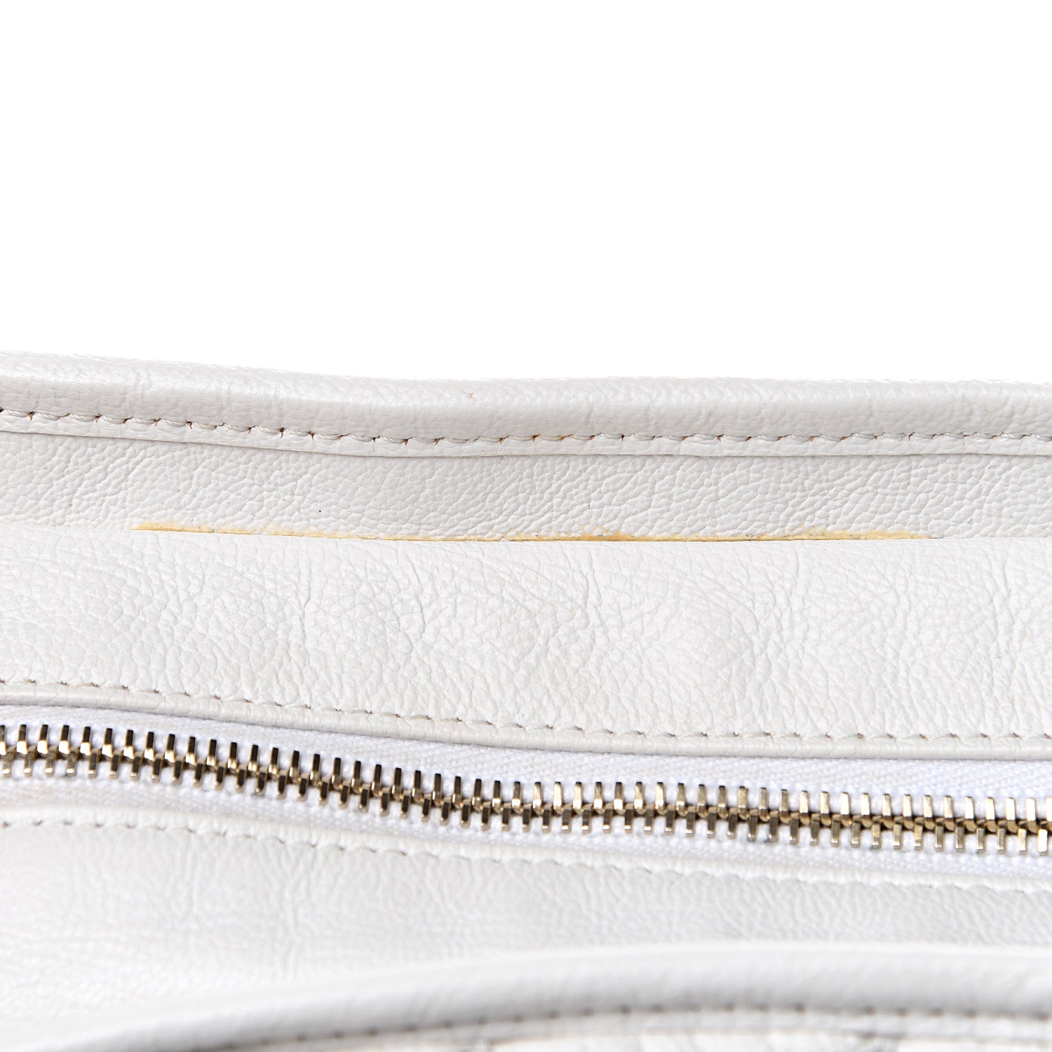 Chanel Aged Calfskin Quilted Medium Gabrielle Hobo White 8 of 18