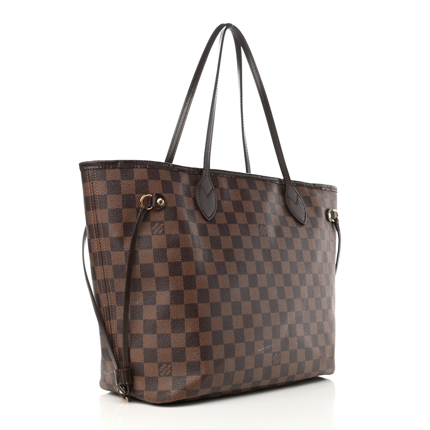 Damier Ebene Neo Neverfull MM Rose Ballerine