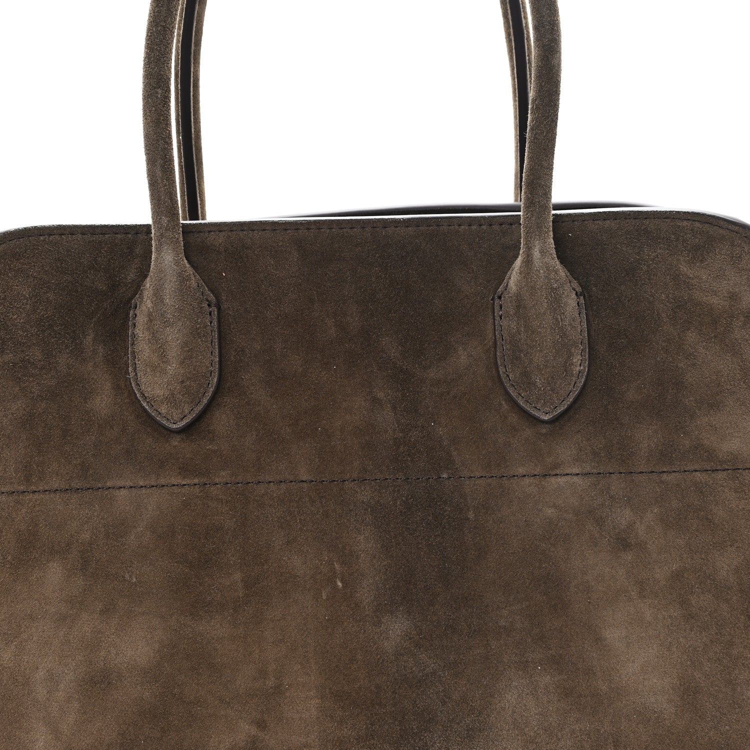 The Row Suede Soft Margaux 15 Nut Brown 1857879 – FASHIONPHILE
