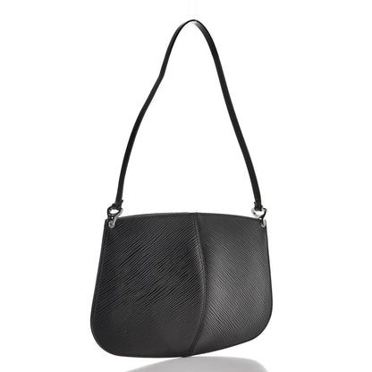 Louis Vuitton Epi Demi Lune Pochette Black 3 of 6