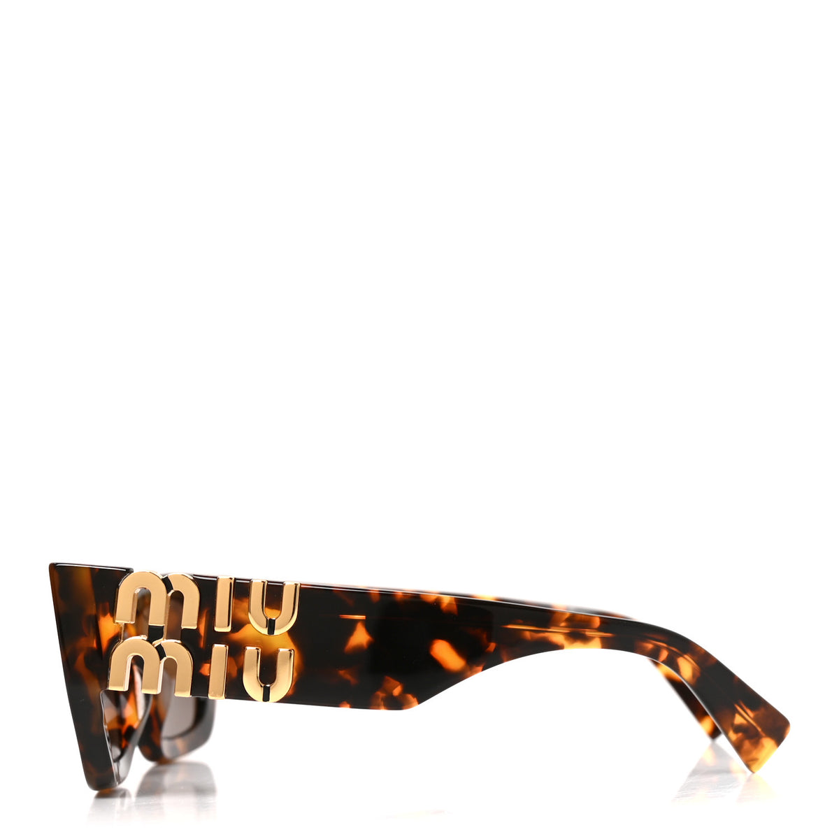 Miu Miu Acetate Miu Glimpse Sunglasses SMU 09WS Havana 3 of 7