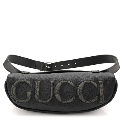 Gucci Grained Calfskin Embossed GG Monogram Belt Bag 80/32 11 of 11
