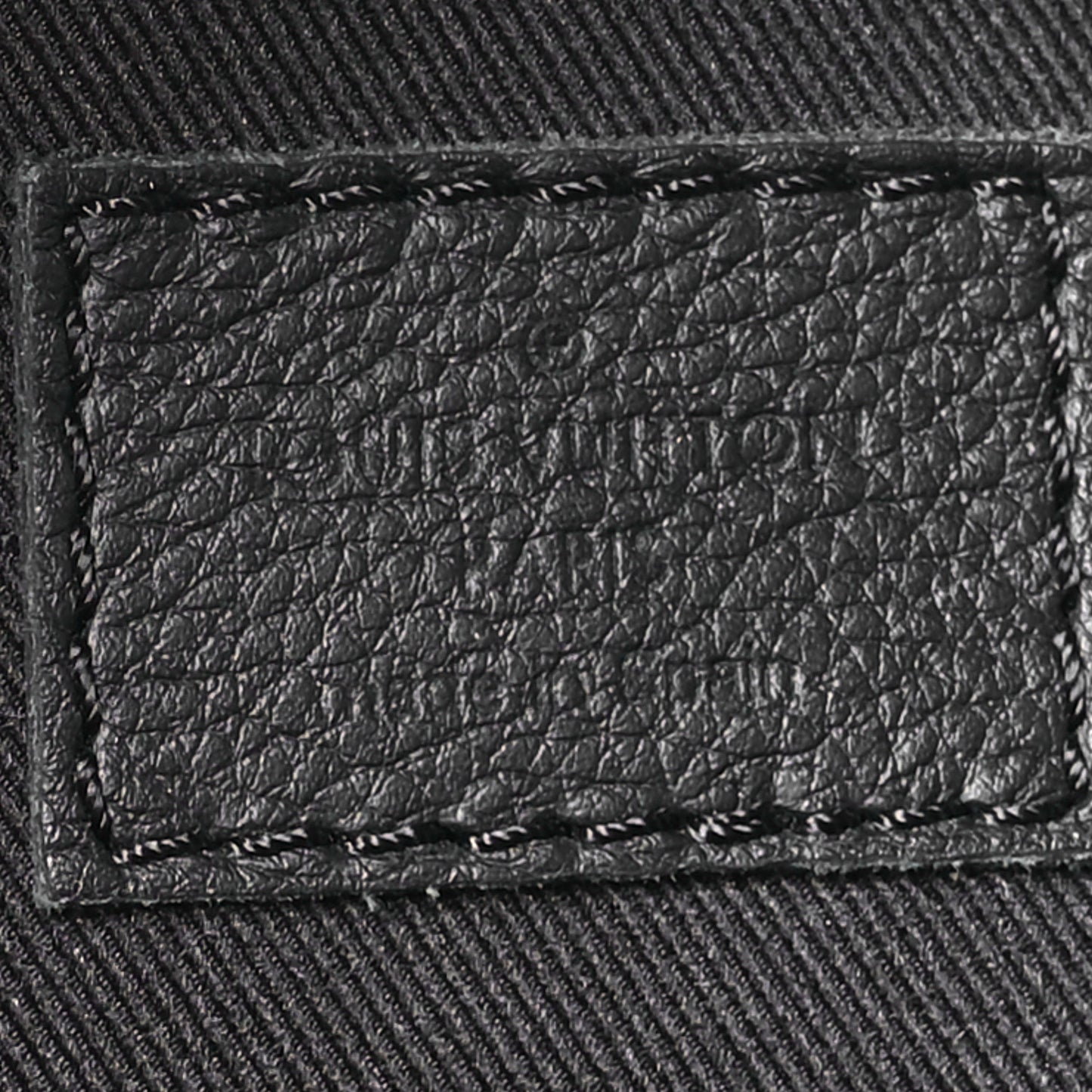Calfskin Monogram Shadow Rush Bumbag Black