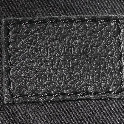 Louis Vuitton Calfskin Monogram Shadow Rush Bumbag Black 6 of 9