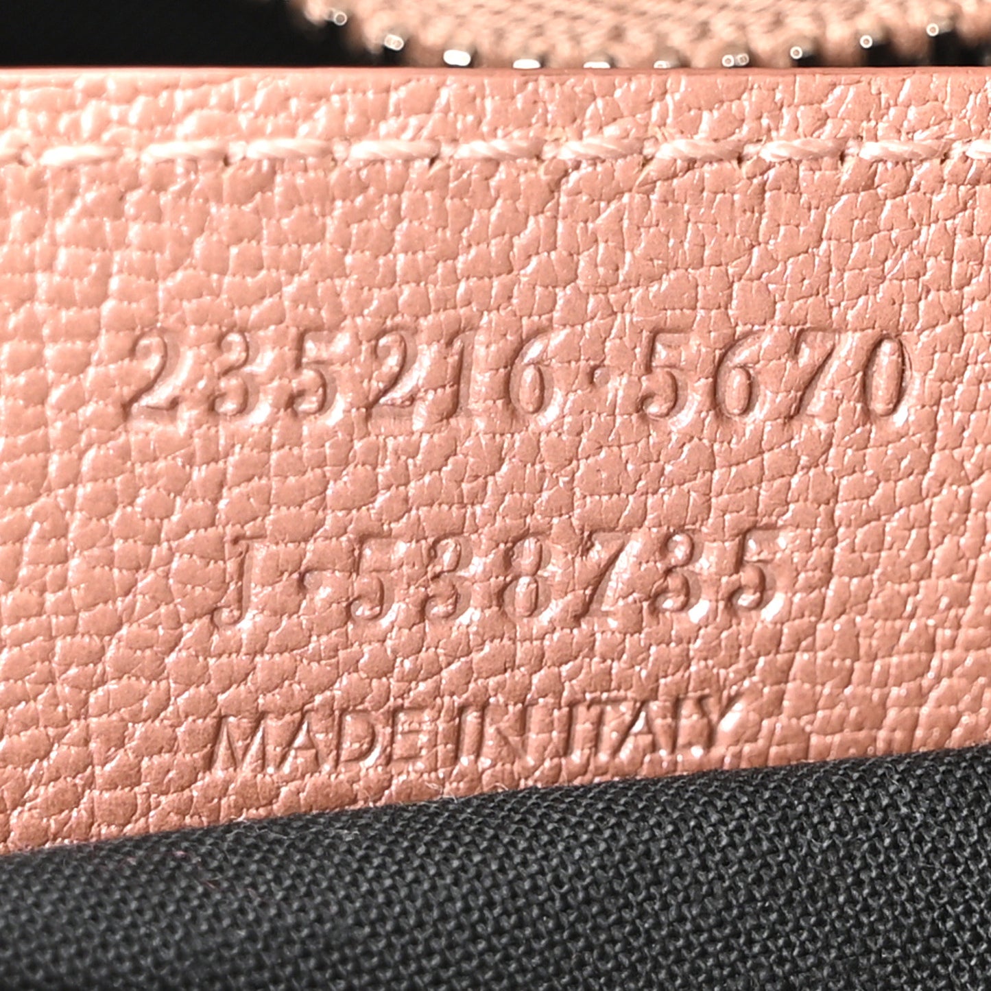 Pearlescent Goatskin Classic Palladium Hardware Velo Rose Rose Light