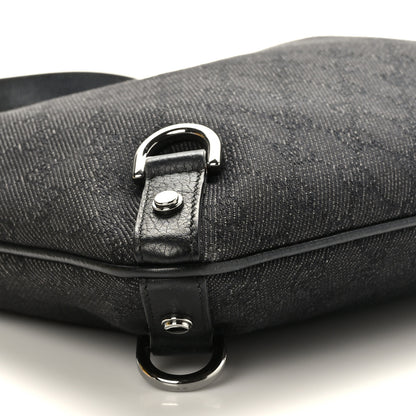 Gucci Monogram Abbey Messenger Bag Black 8 of 10