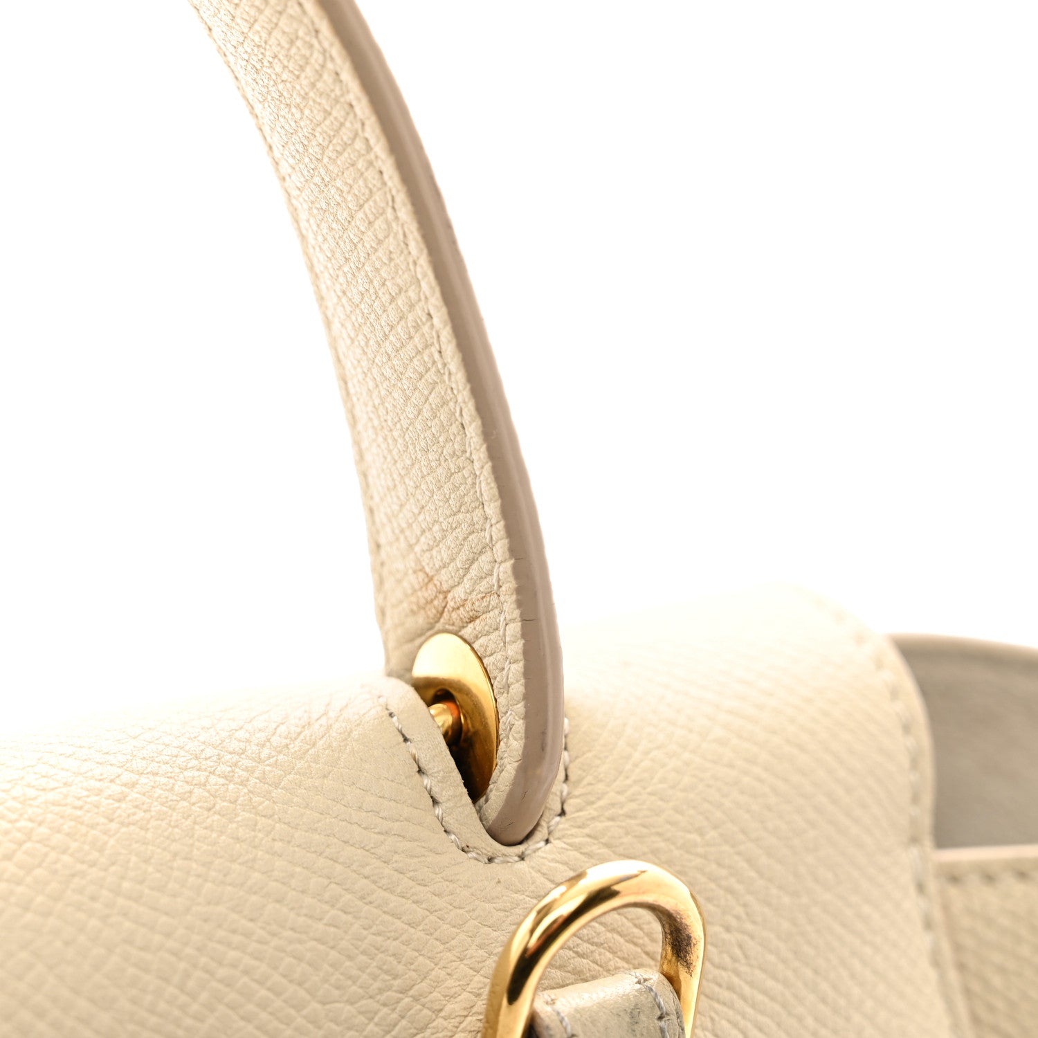 Celine Grained Calfskin Micro Belt Bag Linen 14 of 15