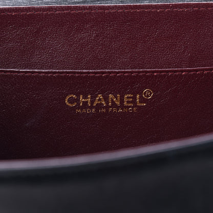 Chanel Lambskin Vertical Quilt Small Accordion Flap Black 6 of 10