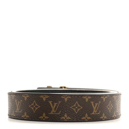 Louis Vuitton Calfskin Monogram 25mm LV Iconic Reversible 90 36 Belt Black 2 of 5