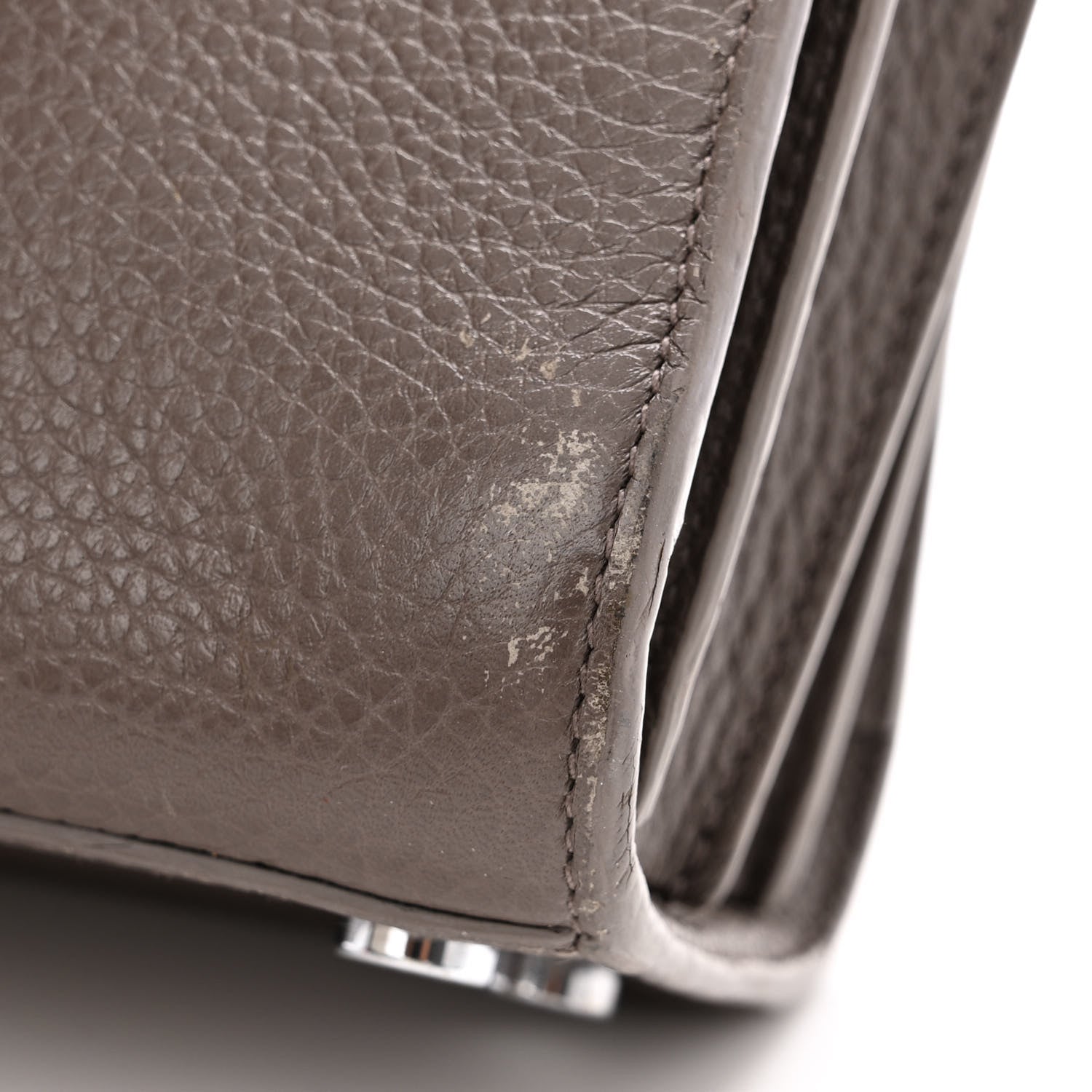 Saint Laurent Grained Calfskin Nano Sac De Jour Fog 11 of 21
