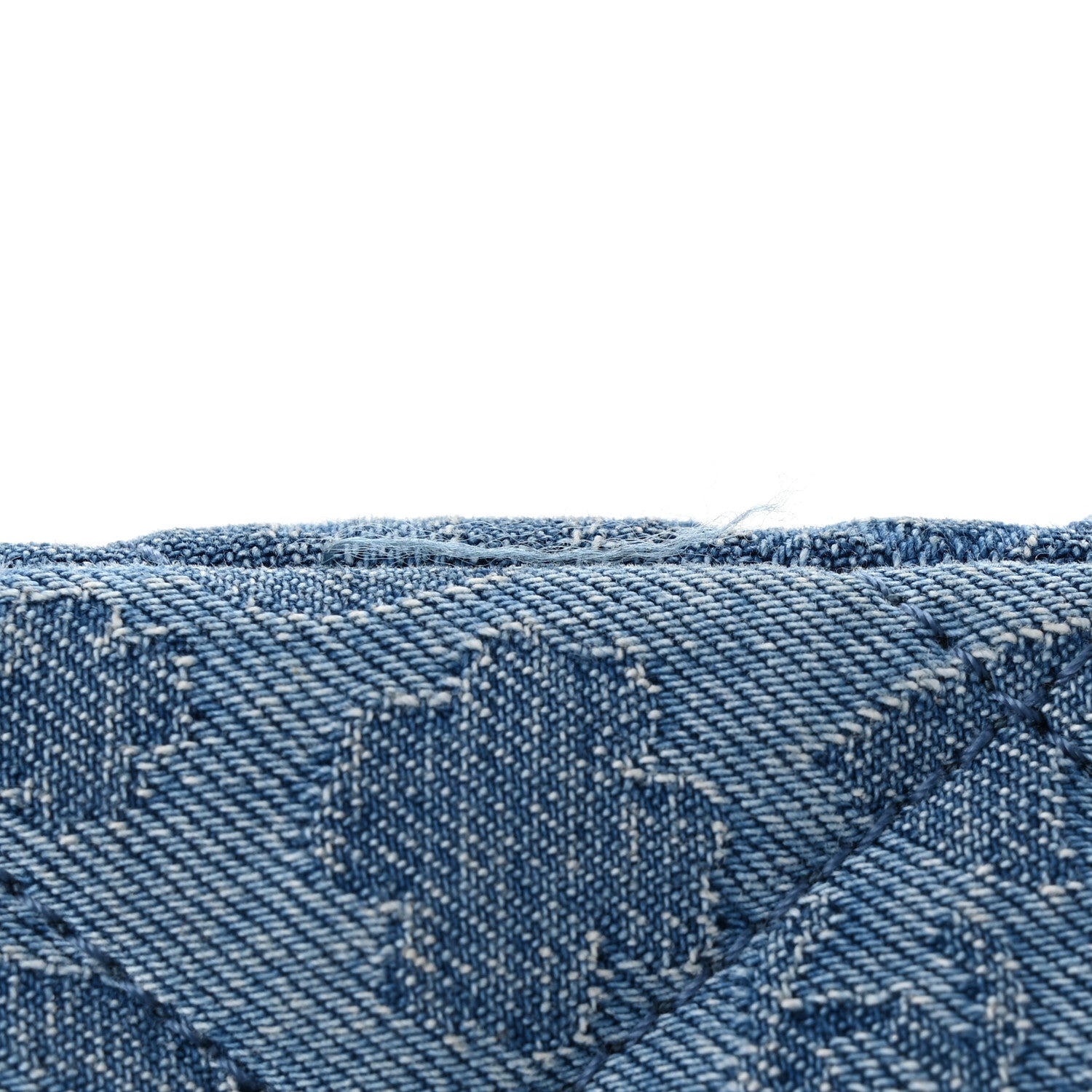 Chanel Denim Quilted Camellia Sweetheart Mini Flap Blue 15 of 16