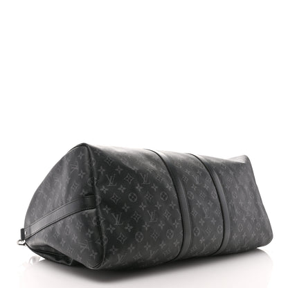 Louis Vuitton Monogram Eclipse Keepall Bandouliere 55 3 of 9