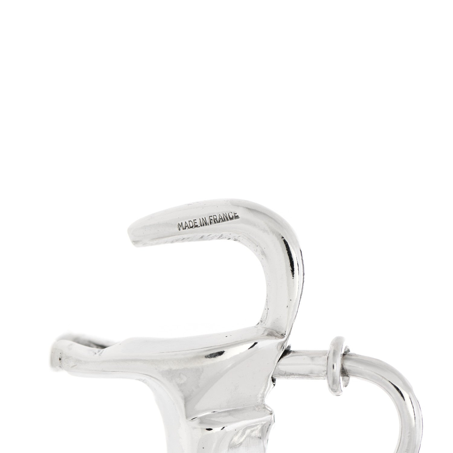Hermes Sterling Silver Horse Cadena Lock 4 of 5