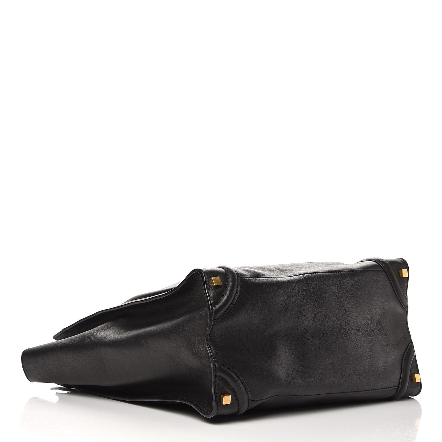 Smooth Calfskin Large Luggage Black