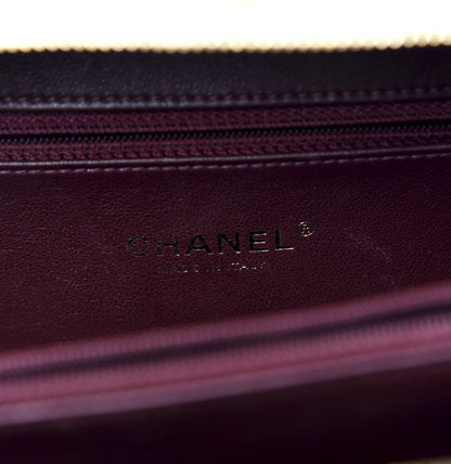 Chanel Caviar Quilted Medium CC Filigree Vanity Case Beige 5 of 8