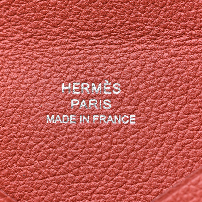 Hermes Evercolor Calvi Card Case Brique 6 of 8