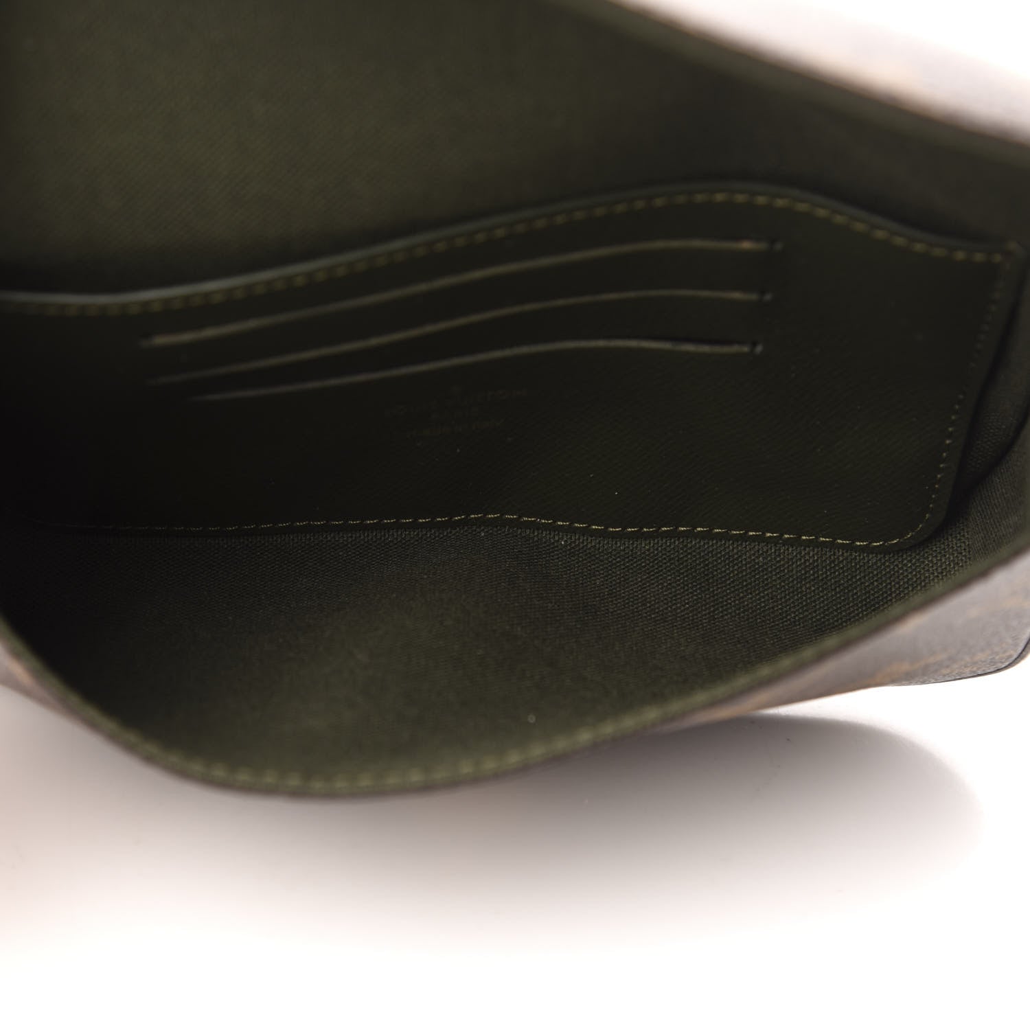 Louis Vuitton Monogram Felicie Strap & Go Kaki 5 of 10