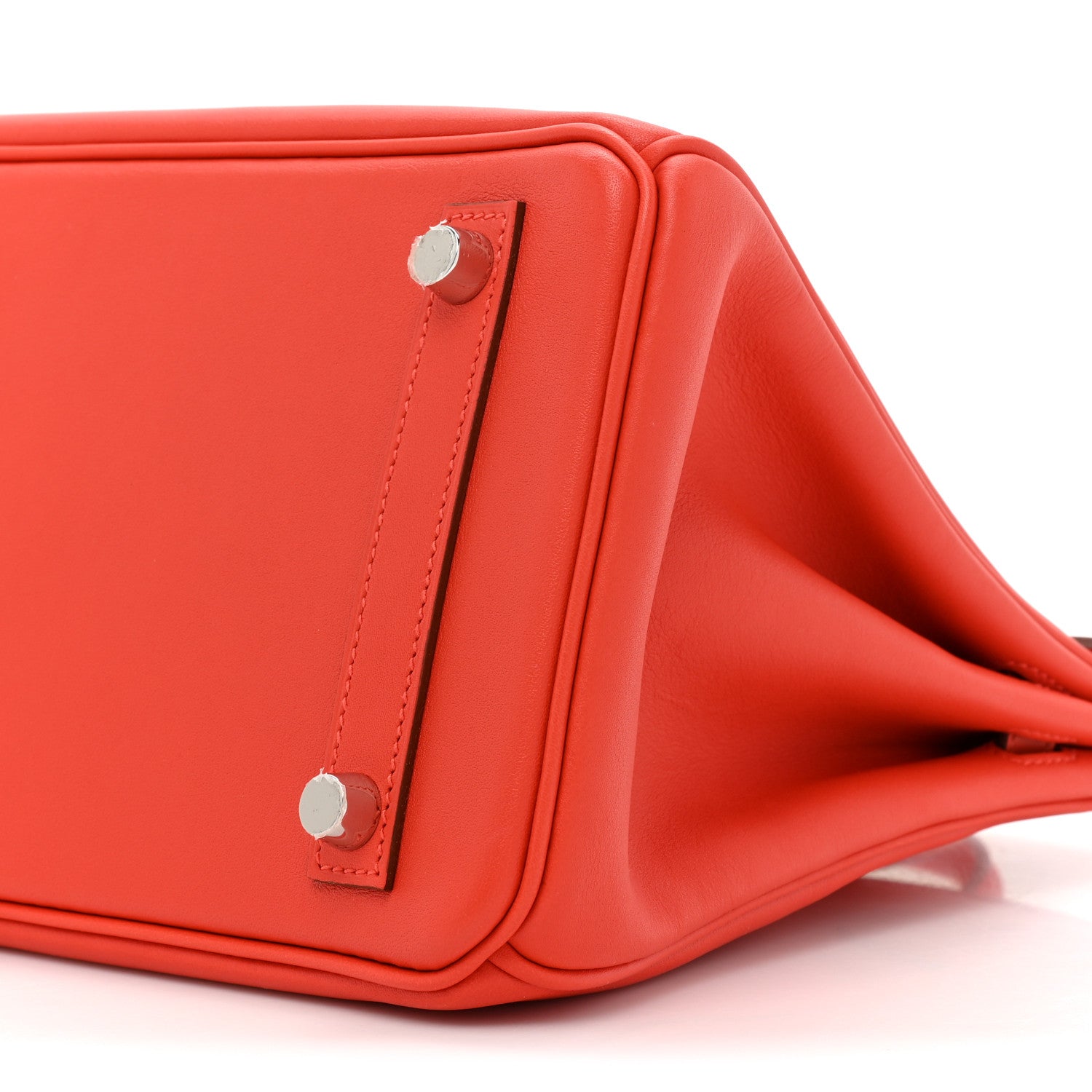 Hermes Swift Birkin 25 Vermillion 7 of 9