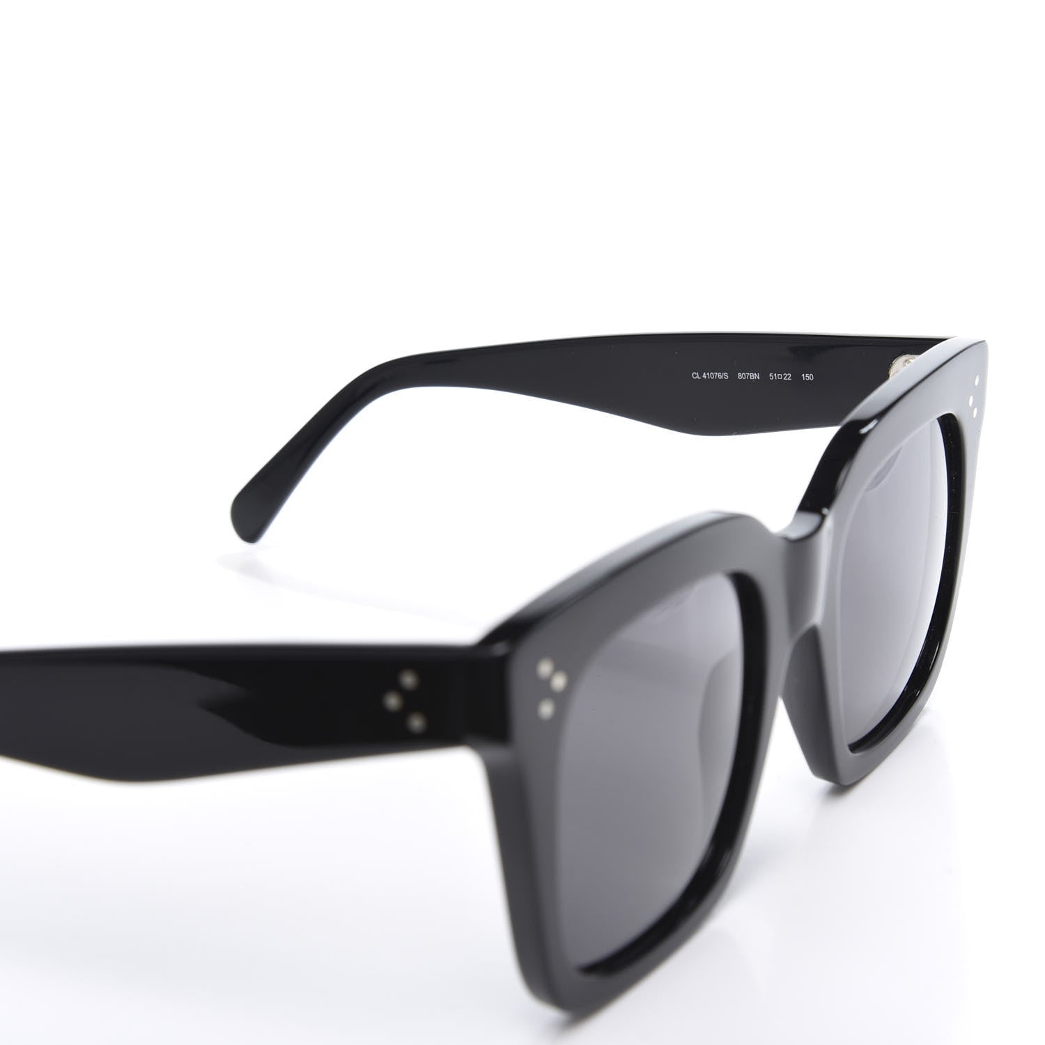 Celine Tilda Sunglasses CL 41076/S Black 6 of 7