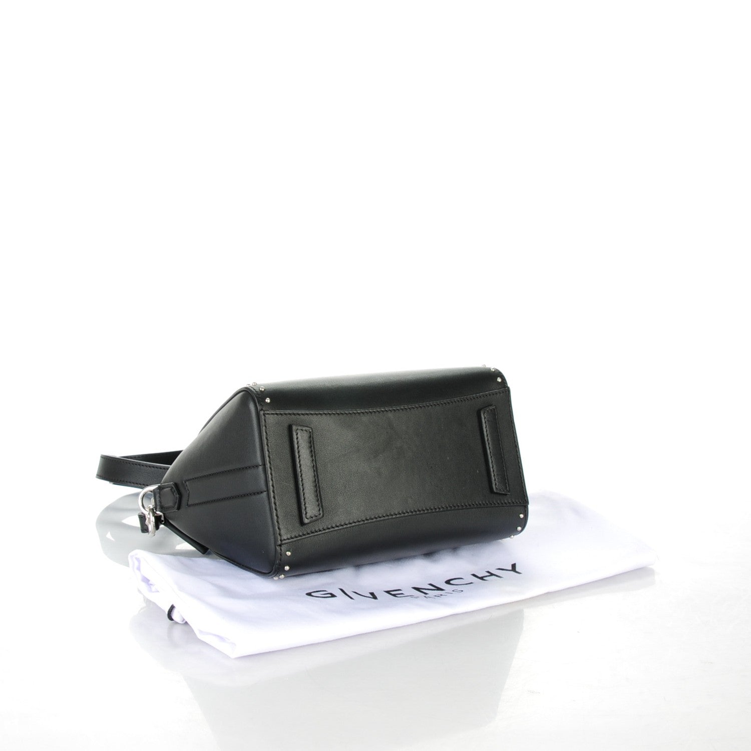 Givenchy Smooth Calfskin Mini Studded Antigona Black 4 of 7