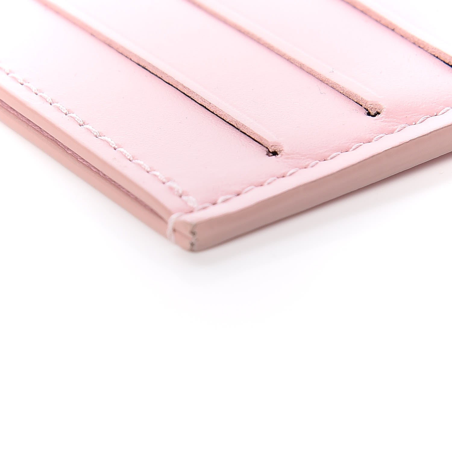 Louis Vuitton Calfskin Felicie Card Holder Insert Rose Ballerine 8 of 9