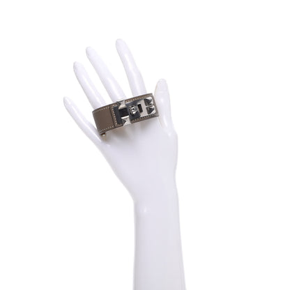 Hermes Swift Collier de Chien CDC 24 Bracelet T3 Etoupe 2 of 7